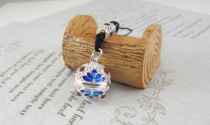 Oil Dripping Cloisonne Perfume Bag Mobile Phone Pendant U Disk Pendant Openable Pendant Magic Box Essential Oil Accessories Ancient Photo Box