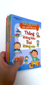 Sách - Combo hộp 6 cuốn Tâm lý học dành cho học sinh tiểu học - Minh Thắng Book