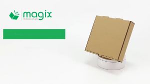 MPZ06 - 26x26x4 cm - 60 Hộp nắp gài pizza đa dụng - Hộp nắp gập hộp carton gói hàng hộp quà