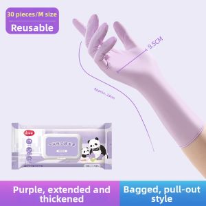 Maryya | Waterproof Durable Long Disposable Nitrile Gloves