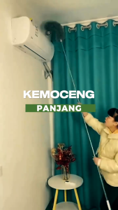 Kemoceng Fleksibel 280cm Bisa Tekuk Pembersih Rumah Kemoceng Bulu Microfiber Panjang