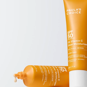 Kem chống nắng dưỡng ẩm giúp làm sáng và đều màu da SPF 50 Paulas Choice 5% Vitamin C 60ml - 1360