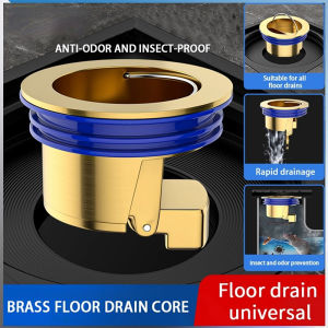 Brass Floor Drain Core Anti-odor Anti-insect Sewer Fast Drainage Bathroom Floor Drain Core