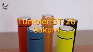 Tumbler Sakura BT-26 Stainless Steel 500ml Custom Printing UV berwarna