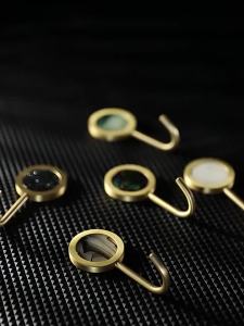 Adhesive Brass Wall Hook