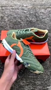 DISKON TERENDAH !!! Sepatu Futsal Ortuseight Jogosala Rampage V2 100% Premium - Black/ Camo Grey White Green Harga Murah 2025