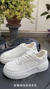 GMN Sepatu Sneakers Wanita Kasual Korea Sepatu Sekolah Wanita Hitam Polos Import Termurah Bisa COD