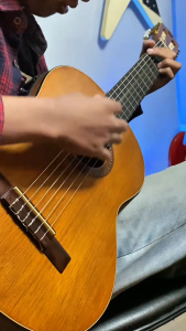 Kowe Original Gitar Akustik Elektrik Preamp 7545R Senar Nilon Seri AM 31 NA/NS