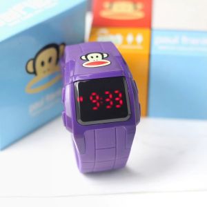 Jam tangan Fashion Anak-anak tali silicon karet digital led