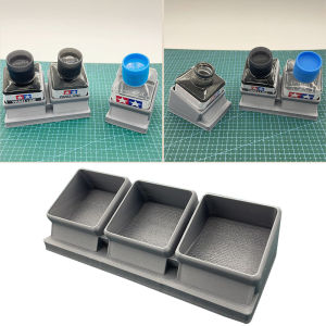 For Tamiya Plastic Cement Glue Pot Bottle Holder Extra Thin Model Kit Organizer Panel Line Bottle Stand Paint & Glue Stand Rack