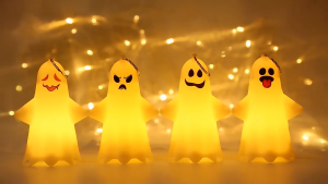 Homepeas® Halloween Ghost Pumpkin Iantern Troublemaker Decorative Figurine