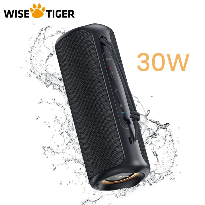 WISETIGER P3 30W Outdoor Portable Bluetooth Speaker IPX7 Waterproof ...