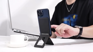 WEMI Tripod magsafe wallet phone holder dudukan ponsel portabel ultra-tipis magnet kuat