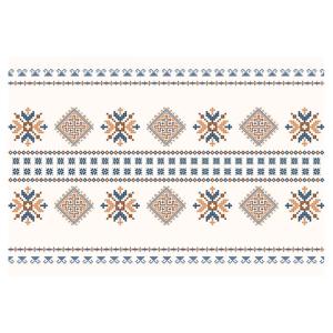 Waterproof Oil-resistant Wash-free Bohemian Long Rectangular Tablecloth Ethnic Style Dining Table Mat Luxury Sensation