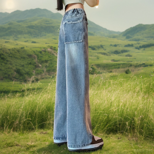 ZIRUIBABA | Girls Flare Jeans Autumn Wear