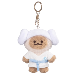 Đồ Chơi Búp Bê Nhồi Bông Hình Mèo Cưng Dễ Thương Cho Phụ Nữ Quà Tặng Sinh Nhật Đồ Trang Trí Móc Chìa Khóa Đồ Chơi Trẻ Em Bằng Vải Polyester