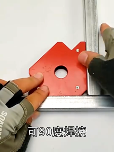 Siku Las Magnet 3-4inch 50 Lbs merah Smart Welding Arrow Las Magnetic Welding Holder 3 Inch 25 Lbs