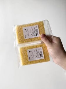 Natural Wood Pulp Cleaning Sponge Powerful Stain Removal