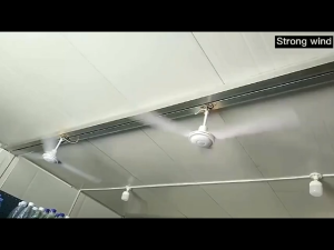 Ship Today Industrial Ceiling Fan Electric Fan 56 Inch Big Size Ceiling Fan Mute Iron Blade Heavy Duty Household Ceiling Fan Large Wind