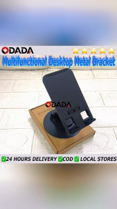 Adjustable CellPhone Stand Desktop Cellphone Stand with Anti-Slip Base and Convenient Charging Port Fits All Smart Phone