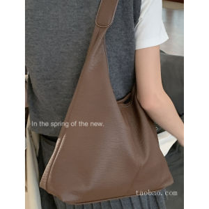 Carle 2024 New Large Capacity Tote Bag for Women Casual Style Single Shoulder Bag with Shopping Bag Shape Soft Surface