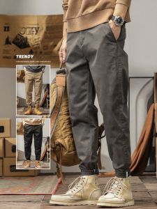 ROMON | Quần Cotton Đơn Giản Dáng Suông