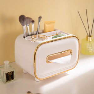 Luxury Multi-functional Tissue Box Organizer