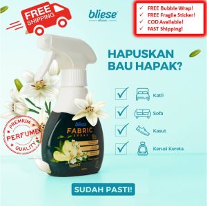 Bliese Pewangi Perfume Fabric Kain Anti Bakteria Spray Double Strength