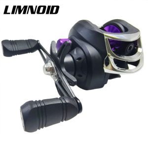 Limnoid Lightweight Baitcasting Fishing Reel 7.2 1 Gear Ratio 8kg Max Drag Magnetic Brake High Speed Fishing Reel