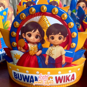 Buwan ng Wika head dress / Buwan ng Wika School event head dress