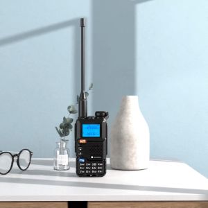 HT Motorola X6 Mini Walkie Talkie Jarak jauh15 KM IP54 tahan air dan tahan debu Dual Band dua arah Radio 10 Watt Kekuatan tinggi