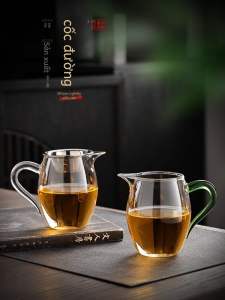 Bộ Đựng Trà Thủy Tinh Dày Chịu Nhiệt Bộ Lọc Trà Cao Cấp Bộ Đựng Trà Kiểu Nhật Cốc Chia Thủy Tinh Bộ Đựng Trà