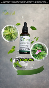 Dok Natural Herbal Food Supplement Drops | Sambong Banaba Stevia | 12 x 50ml | FDA Registered | No Approved Therapeutic Claims