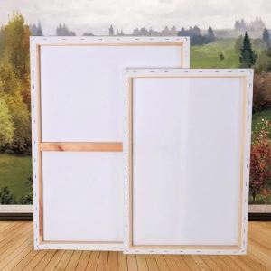 Khung tranh canvas toan canvas toan tròn GIÁ TẬN XƯỞNG vẽ tranh sơn dầu acrylic nhiều size SHOPE