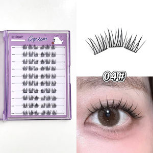 gege bear | Gege Bear Vitality Versatile Non Glue False Eyelash (Thick Natural Hybrid) Big Eyes Korean Non Glue Eyelash
