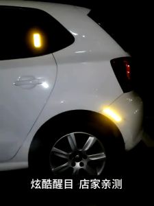 1PCS Warning Safety Reflective Sticker Car Motorcycle Helmet Bike Truck Night Visibility Adhesive Stickers Waterproof