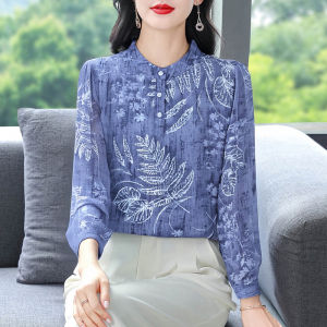 DAIXIANGFEIZI | Ladies Early Spring Autumn Fashionable Chiffon Shirt