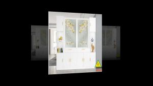 Vách ngăn phòng khách vách ngăn tủ kệ bằng gỗm bình phong tranh 4VTK20- NỘI THẤT LẮP RÁP VIENDONGADV