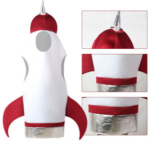 Rocket Jumpsuit Adult Space Suit Cos Clothing Halloween Party Cosplay Costume