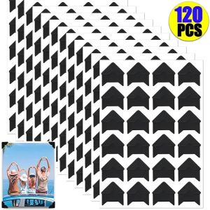 อัลบั้มภาพถ่ายวินเทจแบบทำมือ24-120ชิ้นสติกเกอร์ตกแต่งสำหรับตกแต่งอัลบั้มรูป DIY กล่องสติกเกอร์ย้อนยุคตกแต่งสมุดภาพ