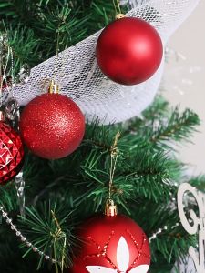 6cm/6pcs Christmas Balls Set Hanging Tree Pendant Electroplating Big Ball Thread Xmas Ornament Colorful Balls Christmas Decorations For Home 2026 Garland