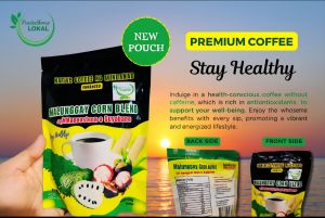 Malunggay Corn Coffee Blend with Mangosteen and Guyabano.100grams