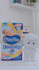 MamyPoko X-tra Kering Popok Bayi Baru Lahir Tipe Perekat NB-S44 (3-8kg) isi 4 pcs (156 pcs) [Karton]