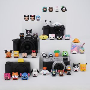 Pikachu Camera Hot Shoe Cover Compatible with M50 Canon R50 Fuji XS20 XT-50 Nikon Z30 Sony ZVE-10 Digital Accessories