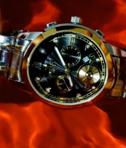 JNEi - J50 jam tangan Pria wanita Anti Air terbaru 2021  anti baret  kaca kristal militet Quartz Rantai stainlles  kuat serbaguna BISA BAYAR DI TEMPAT (COD)