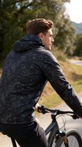 Áo Khoác Thể Thao Nam Có Mũ Kiểu Dáng Rộng Rãi Chất Liệu Polyester Thời Trang Dã Ngoại Thích Hợp Cho Đạp Xe Câu Cá Đi Bộ Đường Dài - Khóa Kéo Nhẹ Tênh