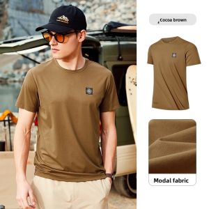 Jeep | Jeep Official Quick Dry T-Shirt Lightweight Breathable Round Neck Short Sleeve Mens Elastic Sport Authentic Half Sleeve Summer