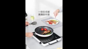 LAHOME Inframerah Induksi Kompor 100W-1300W Listrik Portable Hemat Listrik Alat Masak Untuk Stove Induksi Daya Rendah Kompor Elektrik Listrik Portable Keramik Hemat Energi Kompor Infrared Keramik Tungku Portable Serbaguna Hemat listrik Timer Peralatan