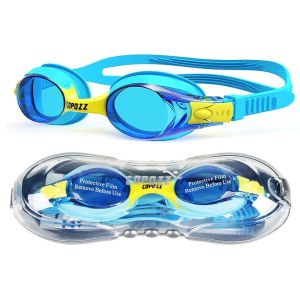 COPOZZ | Copozz Waterproof Anti Fog Swimming Glasses UV Children Professional Colored Lenses Kids Eyewear Swimming Goggles Gafas Nata