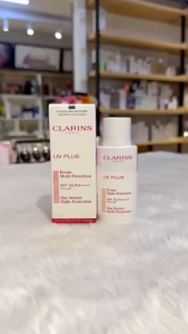 [SĂN DEAL]Kem chống nắng Clarins UV Plus SPF 50 Rosy Glow & Trắng hồng Rose 50ml - Chống nắng cao cấp Dưỡng da mịn màng